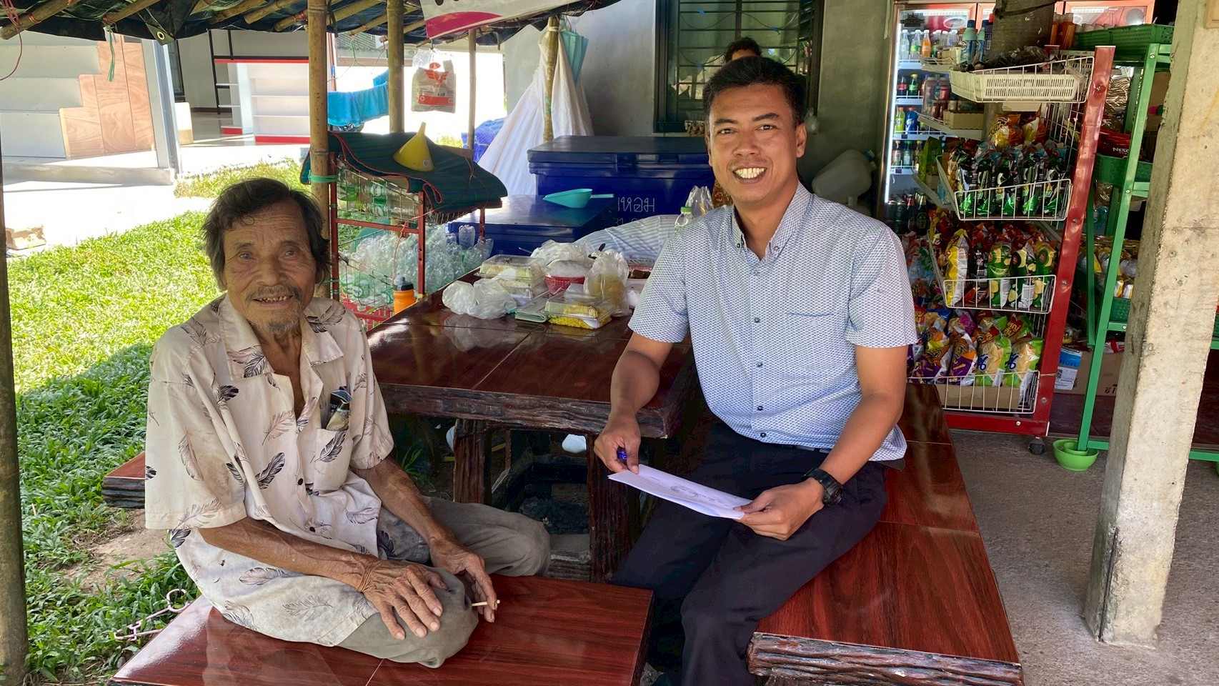 ลงพื้นที่เยี่ยมเยียนบ้านผู้สูงอายุและครอบครัวอุปถัมภ์หมู่ที่ 4 (ประจำเดือน)