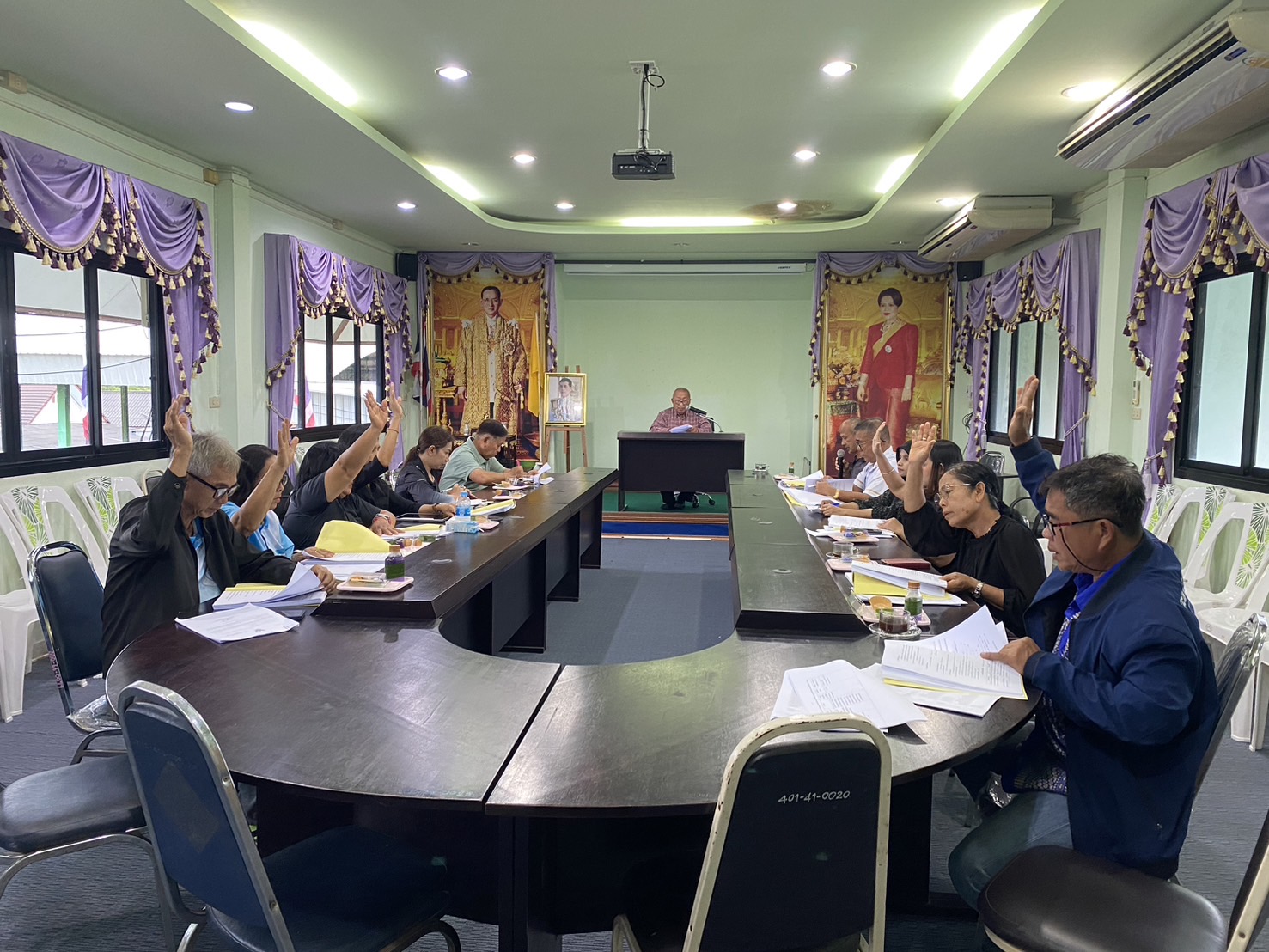 การประชุมคณะกรรมการบริหารกองทุนหลักประกันสุขภาพตำบลกะลาเส ครั้งที่ 2 ประจำปี พ.ศ. 2569