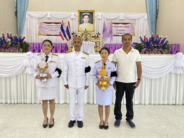 เข้าร่วมพิธีถวายเครื่องราชสักการะและวางพานพุ่ม และพิธีจุดเทียนชัยถวายพระชัยมงคล เนื่องในโอกาสพระราชพิธีมหามงคลเฉลิมพระชนมพรรษา 4 รอบ สมเด็จพระนางเจ้าฯ พระบรมราชินี 3 มิถุนายน 2569