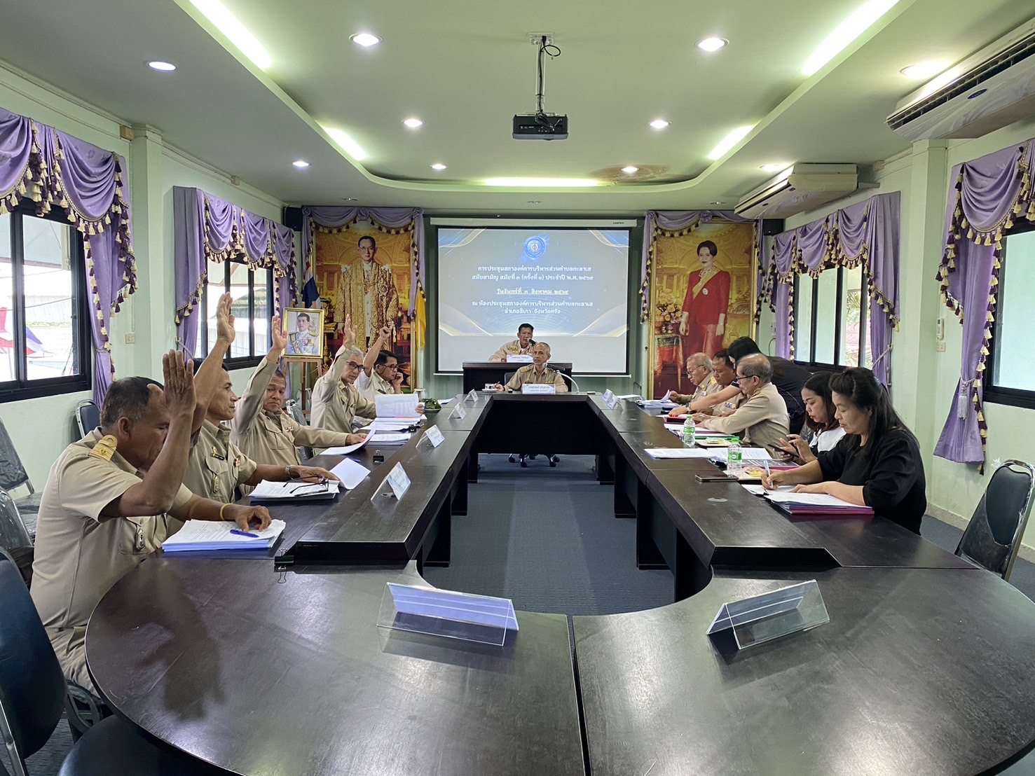 การประชุมสภาองค์การบริหารส่วนตำบลกะลาเส สมัยสามัญ สมัยที่ 3 ประจำปี พ.ศ. 2569